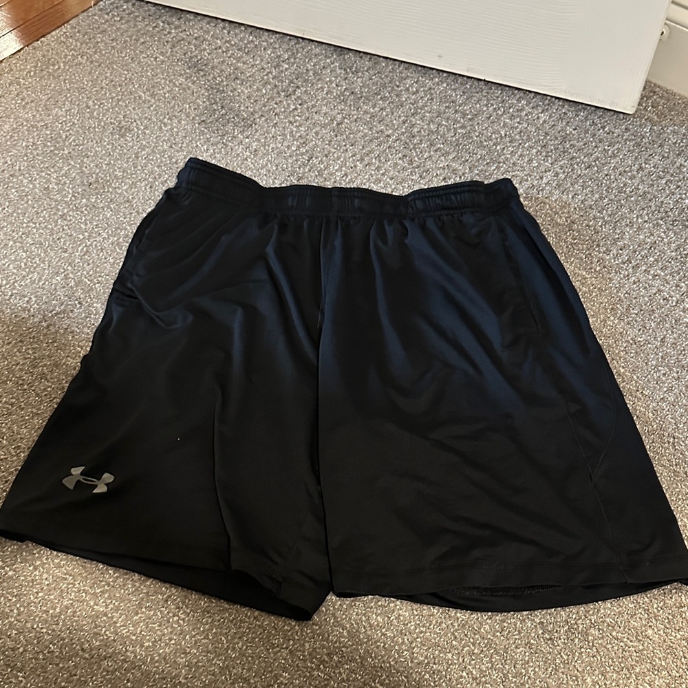Under Armour Men’s Black Athletic Performance Shorts